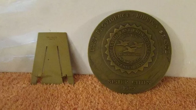 Vintage Portuguese Bronze  Medals by Gravarte of Lisboa #3