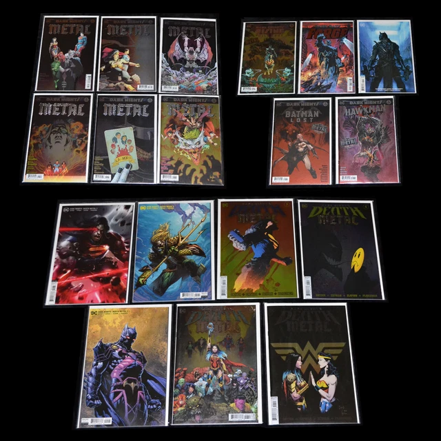 Huge Dark Knights Metal Comic book lot (Includes Some Foil Variants) 2018-2021