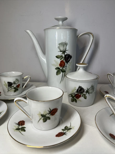 Winterling Bavaria 12-Piece Children's Tea Set - Delicate Porcelain from German