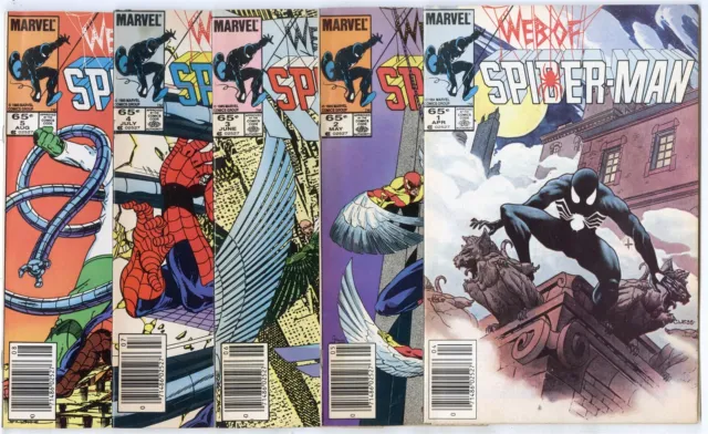 Web of Spider-Man #1 - 129 (115 issues)  avg. VF/NM 9.0  Marvel 1984  No Reserve