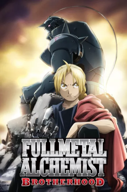 Full Metal Alchemist: Brotherhood Anime TV Series Poster 2009 - 11x17 Inches NEW