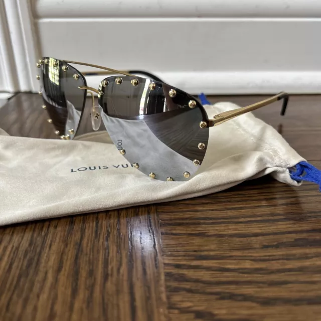 Louis Vuitton, Accessories, Louis Vuitton Z339u Damier Attitude Pilot  Sunglasses 614