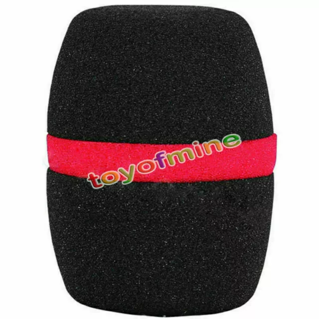 10 Pack Colors Handheld Stage Microphone Windscreen Foam Mic Cover Karaoke DJ 3