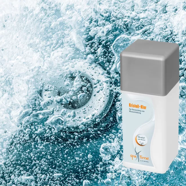 Bayrol Spa Time Kristall Klar 1l  Whirlpool Konzentrierter Klareffekt Wasser