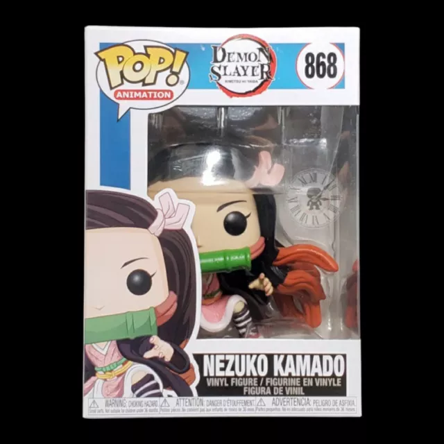 Funko Pop + Protector! Demon Slayer #868 Nezuko Kamado *Mint In Stock*