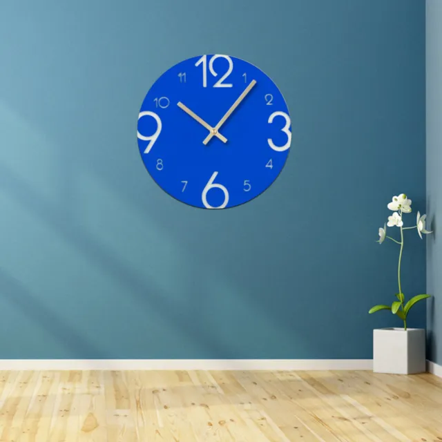 Reloj de barrido silencioso café reloj de pared digitales relojes de pared habitación infantil