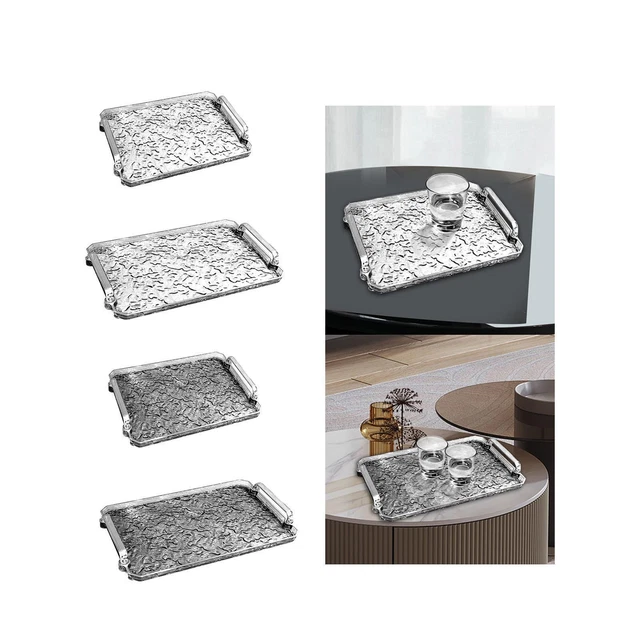 Presentoir A5 MAQA Plateau De Comptoir A3 à Bord Arrondi 22x44 Cm, Plateau De Comptoir Alimentaire Pour Présentoir, Plateau De Boucherie Et Charcuterie 44x22xH5 Cm /1 Plateau Fruits De Mer Polystyrene