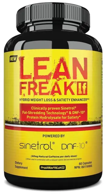 PharmaFreak Lean Freak 60 cap | Hybrid Weight Loss & Satiety Enhancer BB 02/2024