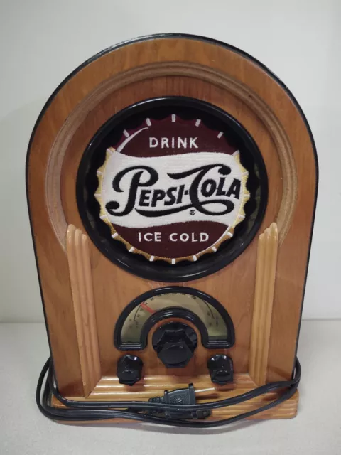 Vintage Pepsi Cola AM FM Radio Collectors Series