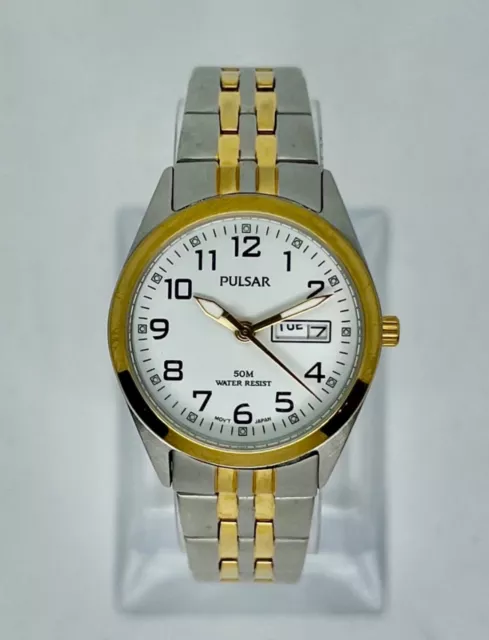 LORUS BY SEIKO Two Tone Stainless Steel Ladies Quartz Wrist Watch