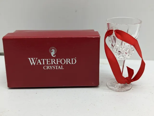 Vintage Waterford Crystal LISMORE Wine/Water Goblets