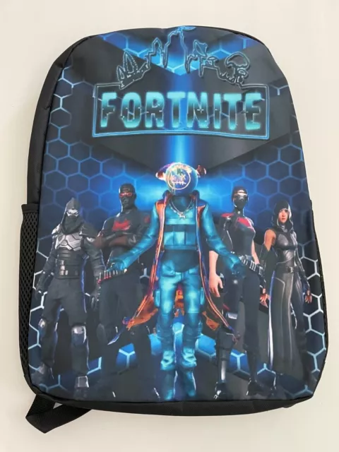 Fortnite School Backpack Book Bag 16” For Kids Teens Boys Girls