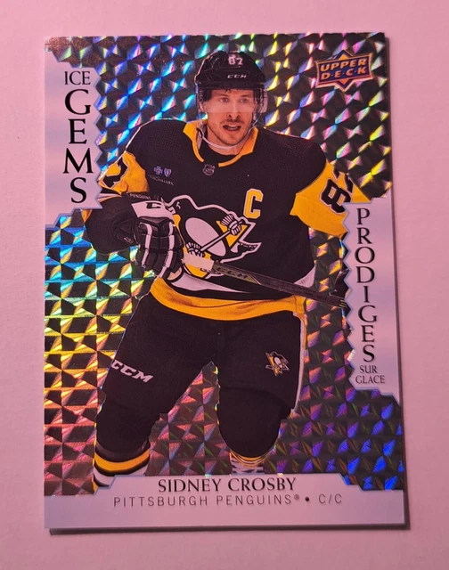 SIDNEY CROSBY ICE Gems IG1 *202324 Tim Hortons Upper Deck* Excellent