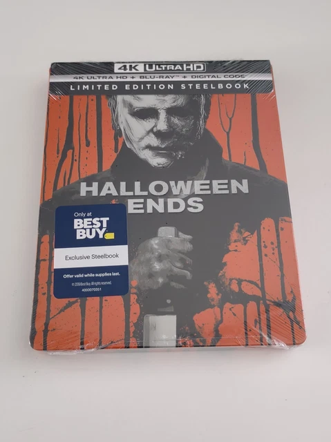 HALLOWEEN ENDS 4K SteelBook (4K UHD+Blu-Ray+Digital Code) Best Buy