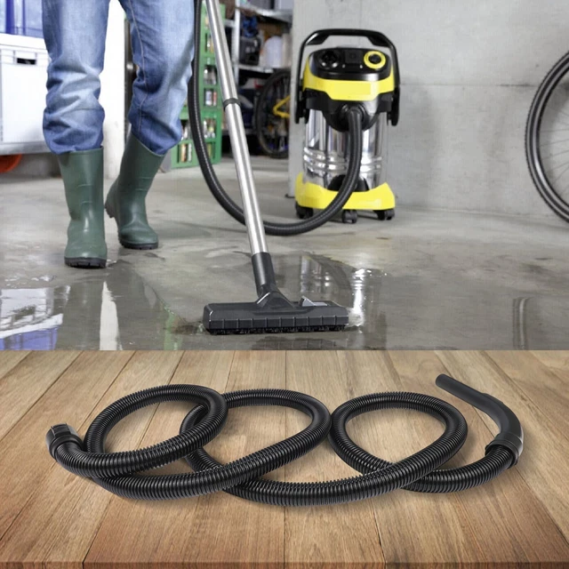 Tuyau De Rechange Pour Aspirateur Karcher NT20/30 WD Series - Longueur 2,5 M, Noir