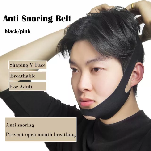 Face Belt Facial Shaping Anti Snoring Strap Face Slimming Bandage Cheek Lift Up