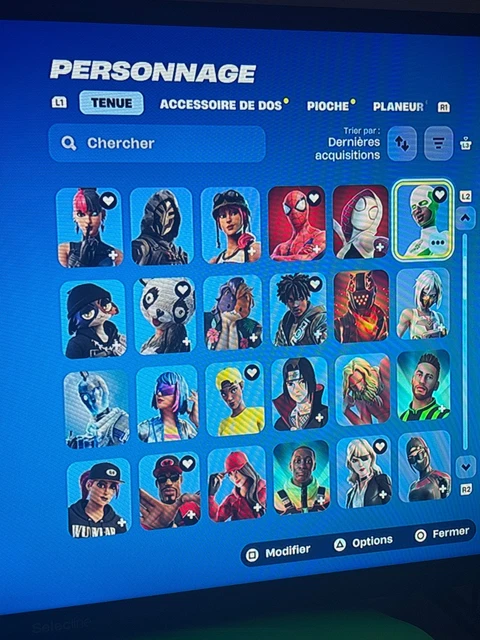 COMPTE FTN PAS CHER ( il y a 400 euros de skin sur le compte