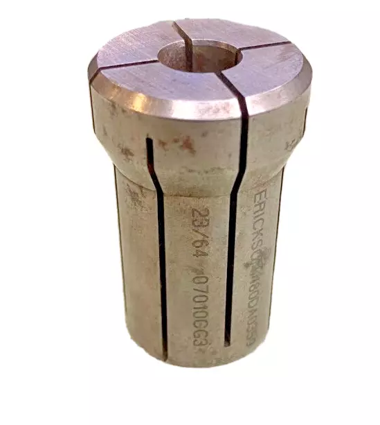 Used Erickson DA 180 23/64" Double Angle Collet (.360")