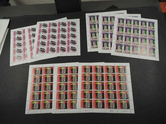 2019 Gibraltar; 60 Serien Frauentag, postfrisch/MNH, MiNr. 1898/900, ME 600,-