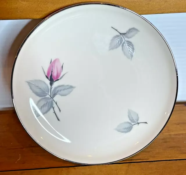 Vintage Mid Century Syracuse China USA Bridal Rose Bread Dessert Plate 6 1/4"