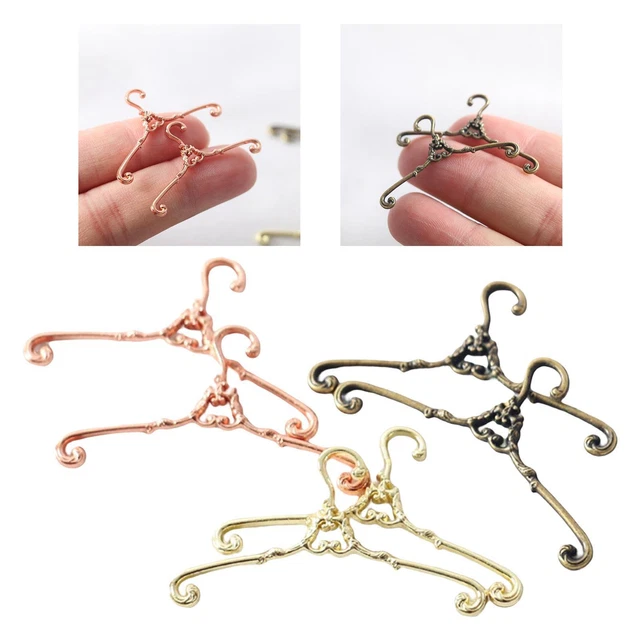 Set De 6 Cintres Pour Poupées - 17,5cm Accessoire Dressing Poupée