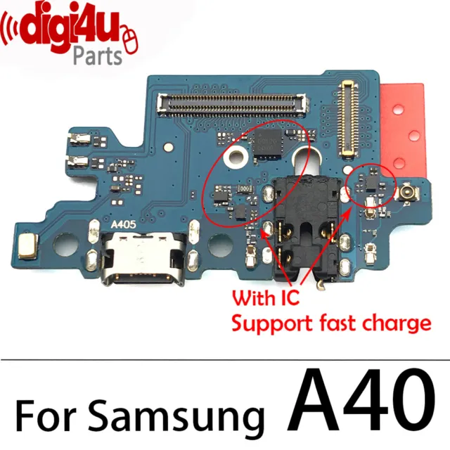 For Samsung Galaxy A40 SM-A405F - Charging Port Dock Connector Mic PCB Board OEM