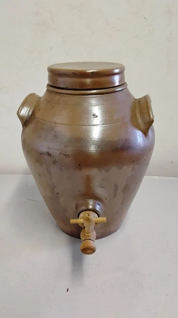 Robinet vinaigrier bois avec bouchon liège