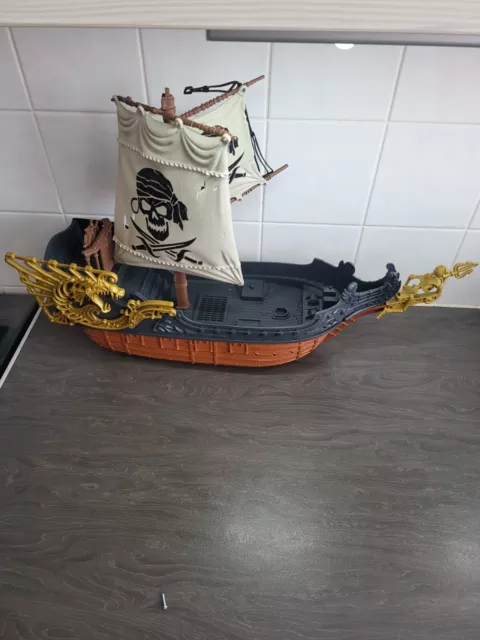 PIRATE SHIP BOAT Toy Chap Mei Deluxe Captain Hook Plastic Role