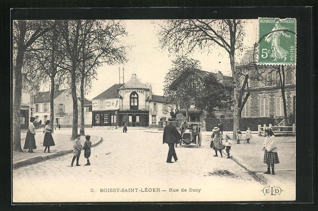 CPA Boissy-Saint-Léger, Rue de Sucy