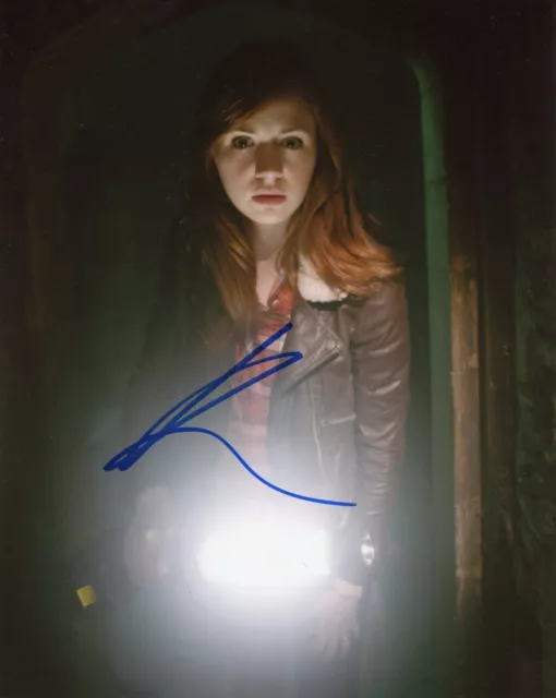 ~~ KAREN GILLAN Authentic Hand-Signed "DOCTOR WHO" 8x10 photo ~~