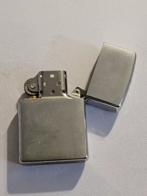 2006 ZIPPO Lighter BRUSHED CHROME F 06 Full Size