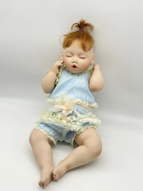 THE ASHTON DRAKE GALLERIES - GOOD AS GOLD PORCELAIN DOLL TC 4871 Signed 2