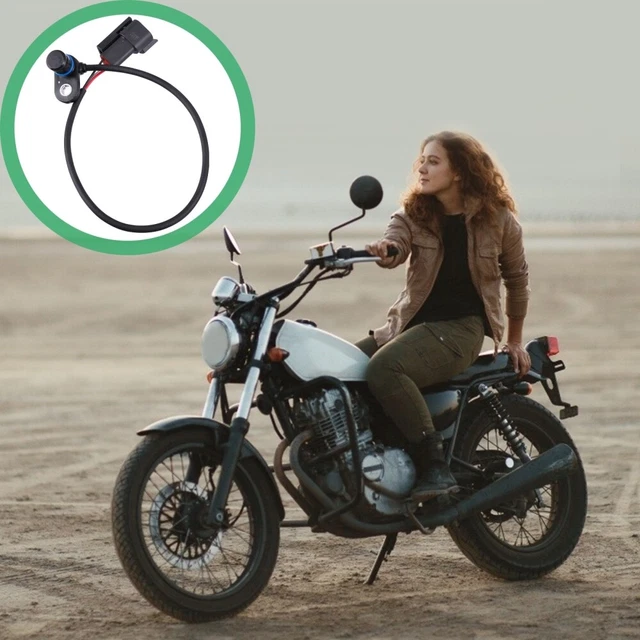 Tachimetro plastica moto sensore velocità nero