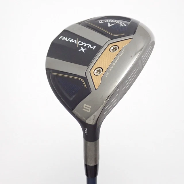 Callaway Paradym X Bois de parcours Golf 2023 pour droitier Manche Hzrdus Silver 60 g Flex standard Bois 3HL