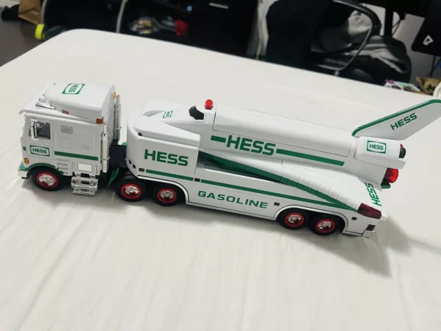 Hess Toy 1999 Toy Truck & Space Shuttle W/Satellite