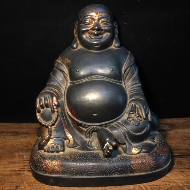 Chinese Exquisite Handmade Buddha Bronze Statue
