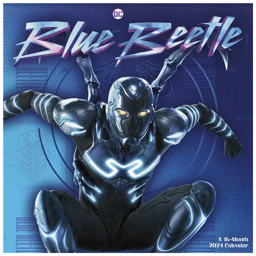 Bleu Beetle- 2024 Calendrier Mural - Tout Neuf - 244025