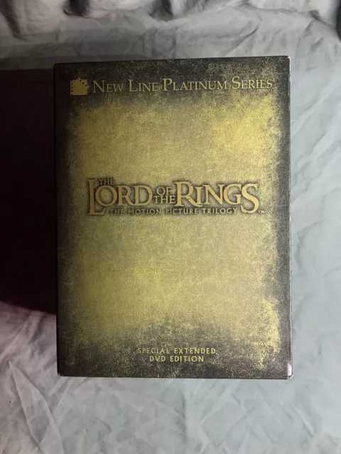 Lord of the Rings: The Motion Picture Trilogy (DVD, 2004, 12-Disc Set, Extended