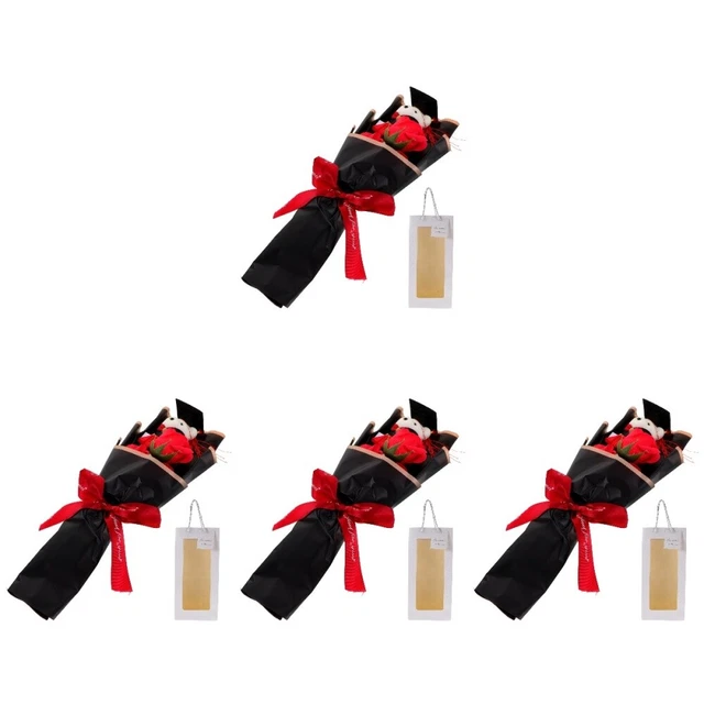 Set 4 mazzi di fiori da indossare mazzo di graduazione mazzo di rose decorazione