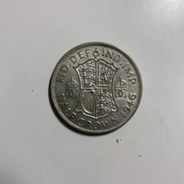 1946 George Vl Half Crown. Uk