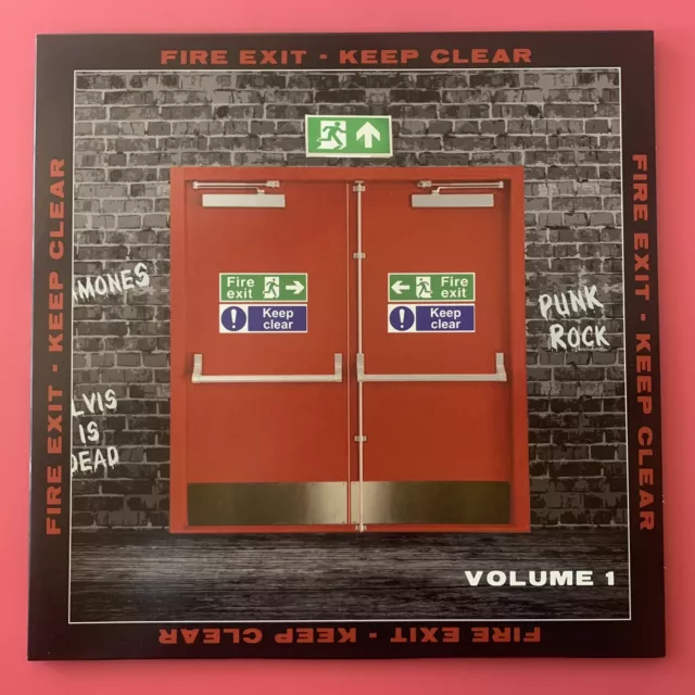 Fire Exit - Keep Clear LP kbd punk UK scotland Timewall vinyl 12" rock import NM