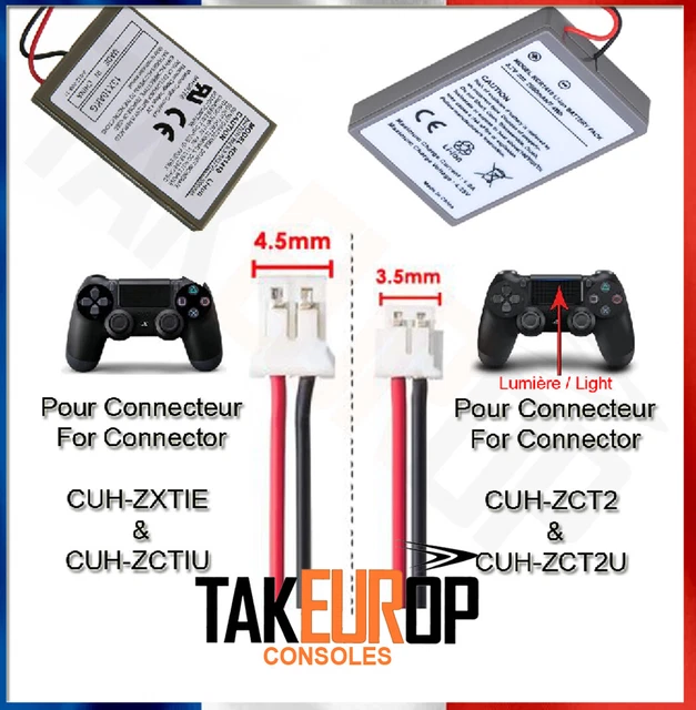 Batterie Manette PS4 LIP1522 sur
