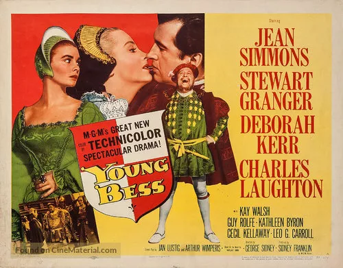 Young Bess 1953 Dvd Jean Simmons copy of a public domain film disc only