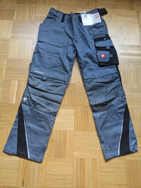 Arbeitshose Engelbert Strauss Es.Motion Bundhose Herren Gr. 50 Grau/Schwarz