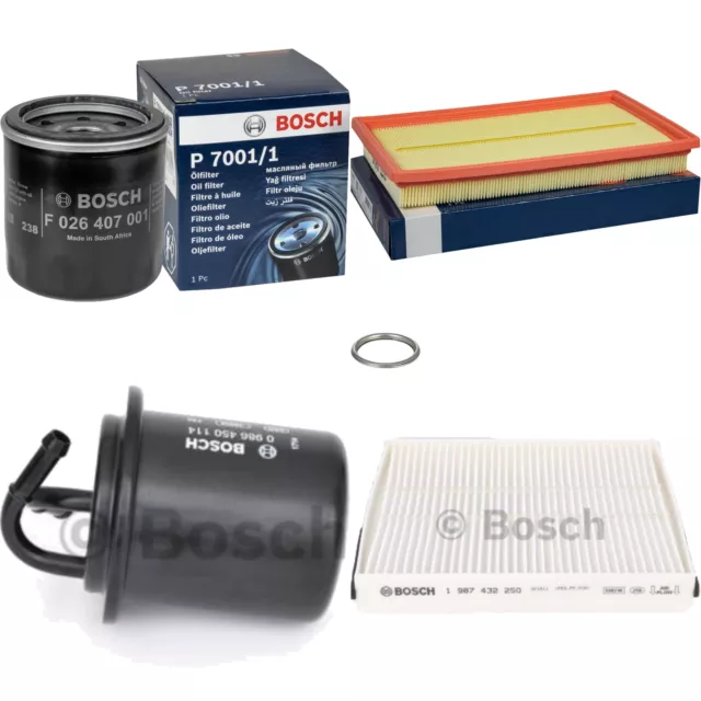 BOSCH Inspección Set filtro Conjunto de para Subaru Forester Sg _ 2.0 X Bolsa