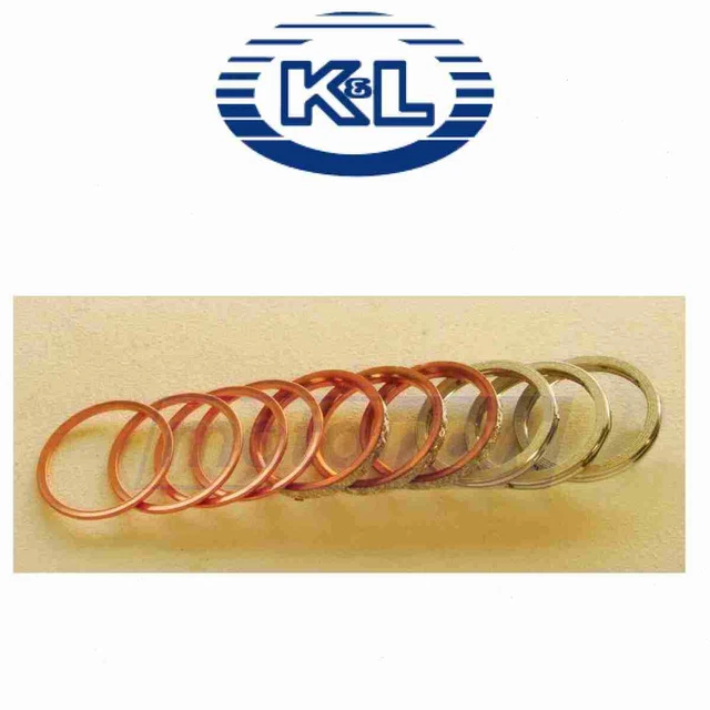 K&L Supply Exhaust Pipe Gaskets for 1987-2004 Yamaha YFM350X Warrior - kt