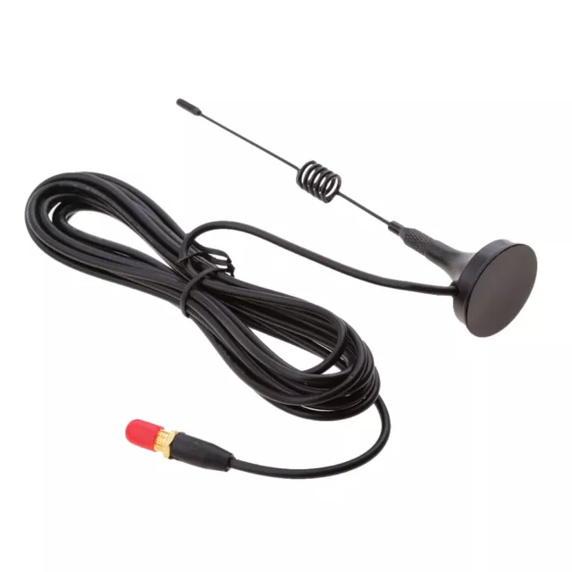 Antenna veicolare magnetica UHF+VHF SMA-F per Kenwood, baofeng, HYT