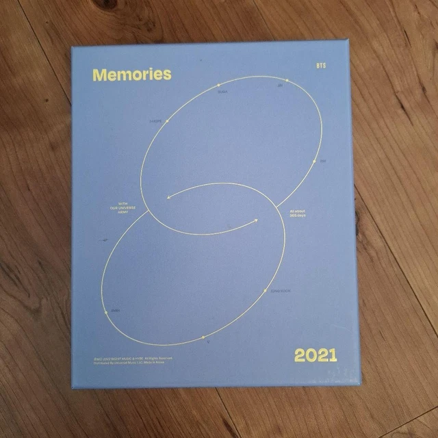 BTS MEMORIES 2021 Blu-ray £77.08 - PicClick UK