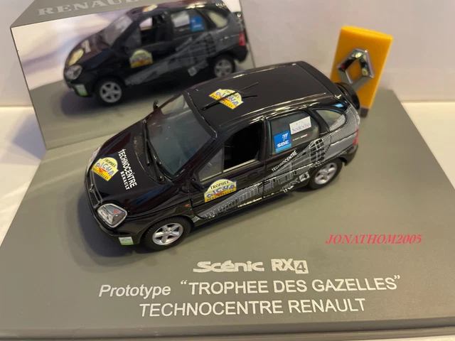 UNIVERSAL HOBBIES RENAULT SCENIC RX4 PROTOTYPE TROPHEE DES GAZELLES au  1/43°