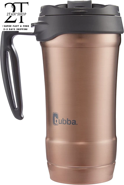 Bubba Insulated Travel Mug Hot Cold Coffee Tumbler Stainless Steel with Handle A 3